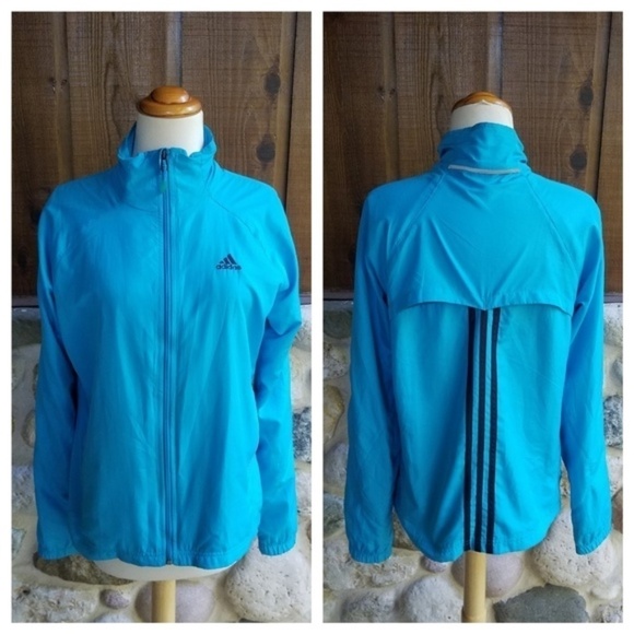 adidas Jackets & Blazers - Adidas woman runner windbraker jacket M